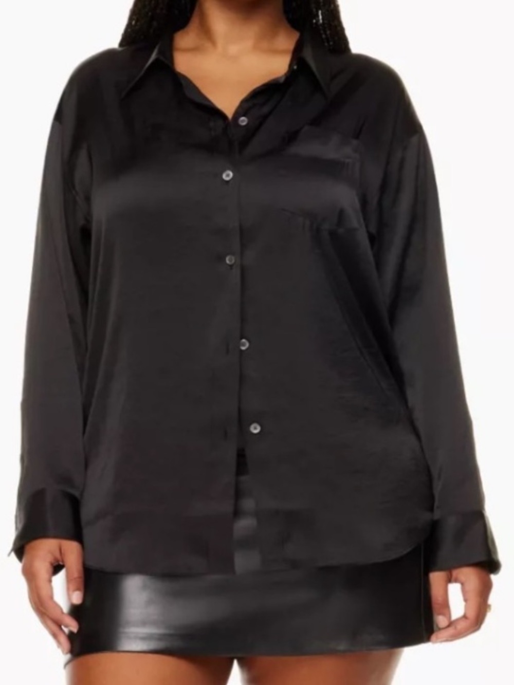 Wilfred Relaxed Satin Shirt